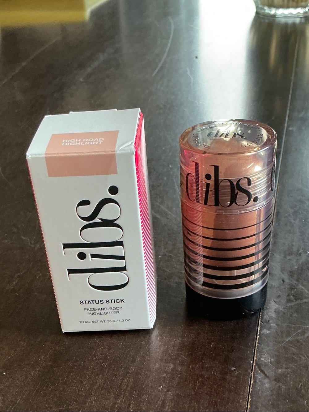 dibs. Status Stick Face-and-Body Highlighter — High Road Highlighter